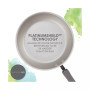 Create Delicious Aluminum Nonstick Skillet 9.5" and 11.75" Twin Pack