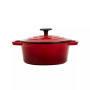 Cast Iron 3 Quart Round Enamel Dutch Oven