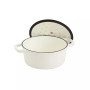 Cast Iron 3 Quart Round Enamel Dutch Oven