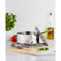 Stainless Steel 3 Qt. Covered Saucepan