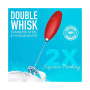 Handheld High Powered Double Whisk Milk Frother