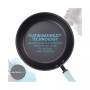 Create Delicious Hard Anodized Aluminum Nonstick 10.25" Deep Skillet