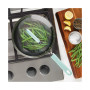 Create Delicious Hard Anodized Aluminum Nonstick 10.25" Deep Skillet