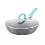Create Delicious Hard Anodized Aluminum Nonstick 10.25" Deep Skillet