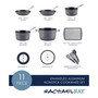 Cook + Create 11Pc Hard Anodized Nonstick Cookware Set