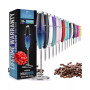 Powerful Milk Frother Handheld Foam Whisk Drink Mixer