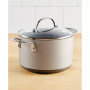 Achieve Hard Anodized Nonstick 4 Quart Saucepot with Lid