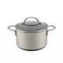 Achieve Hard Anodized Nonstick 4 Quart Saucepot with Lid