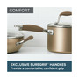 Advanced Home Hard-Anodized Nonstick 5-Qt. Sauté Pan with Helper Handle