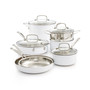Chef's Classic Stainless Steel Color Series 11-Pc. Cookware Set