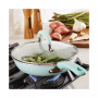Create Delicious Aluminum Nonstick Covered 9.5" Deep Skillet