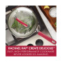 Create Delicious Aluminum Nonstick Covered 9.5" Deep Skillet