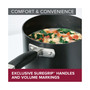 Advanced Home Hard-Anodized Nonstick Straining 2-Qt. Saucepan
