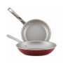 2-Pc. Porcelain Enamel Non-Stick Skillet Set