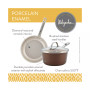 2-Pc. Porcelain Enamel Non-Stick Skillet Set