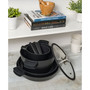 Noir 7-Pc. Cast Aluminum Cookware Set with Removable Handles