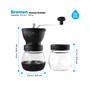 Bremen Manual Ceramic Conical Burr Coffee Grinder and Spice Mill