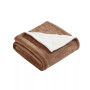 Signature Solid Ultra Soft Plush Fleece Reversible Throw, 60" X 50"