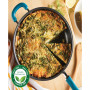 Create Delicious Hard-Anodized Aluminum 12.5" Nonstick Deep Skillet