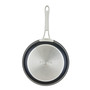 X Hybrid Nonstick Induction Frying Pan Twin Pack Set, 2-Piece, Super Dark Gray