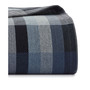 Windsor Stripe Cotton Reversible Blanket, Twin