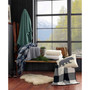 Windsor Stripe Cotton Reversible Blanket, Twin