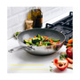 Chatham Stainless Ceramic Nonstick Wok, 11"