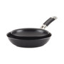 SmartStack 8.5" & 10" Hard-Anodized Nesting Skillet Set