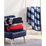 Lawndale Sherpa Reversible Throw Blanket, 60" x 50"