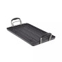 Advanced Home Hard-Anodized Nonstick Double Burner Griddle, 10" x 18", Indigo