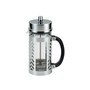 Glass and Stainless Steel Chevron 33.8-Oz. French Press