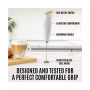 Powerful Twister Milk Frother Handheld Foam Maker for Lattes