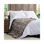 Home Oversized Soft Fluffy Vintage-Look Throw Blanket
