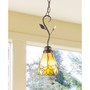 Crystal Leaf Mini Pendant Lamp