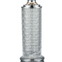 Varigated Lead Crystal Table Lamp