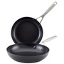 Hard-Anodized 2 Piece Induction Nonstick Frying Pan Set