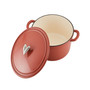 Enamelled Cast Iron 6 Quart Dutch Oven with Lid