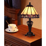 Peacock Accent Table Lamp