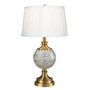 Mitre Lead Crystal Table Lamp