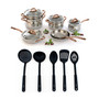 Ouro Gold 18/10 Stainless Steel 16-Pc. Cookware Set