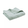 Washed Linen Quilted Throw, 50" x 60"