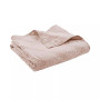 Washed Linen Quilted Throw, 50" x 60"