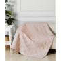 Washed Linen Quilted Throw, 50" x 60"