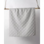 Washed Linen Quilted Throw, 50" x 60"