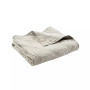 Washed Linen Quilted Throw, 50" x 60"