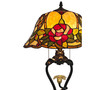Floral Petal Table Lamp with LED Night Light
