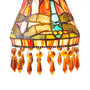 2-Piece Dragonfly Beaded Wall Sconce Set