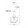 Watts 13.25" LED Pendant