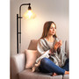 Austin LED Standing Floor Lamp with Adjustable Height