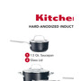 Hard-Anodized Aluminum Nonstick 11-Pc. Cookware Set